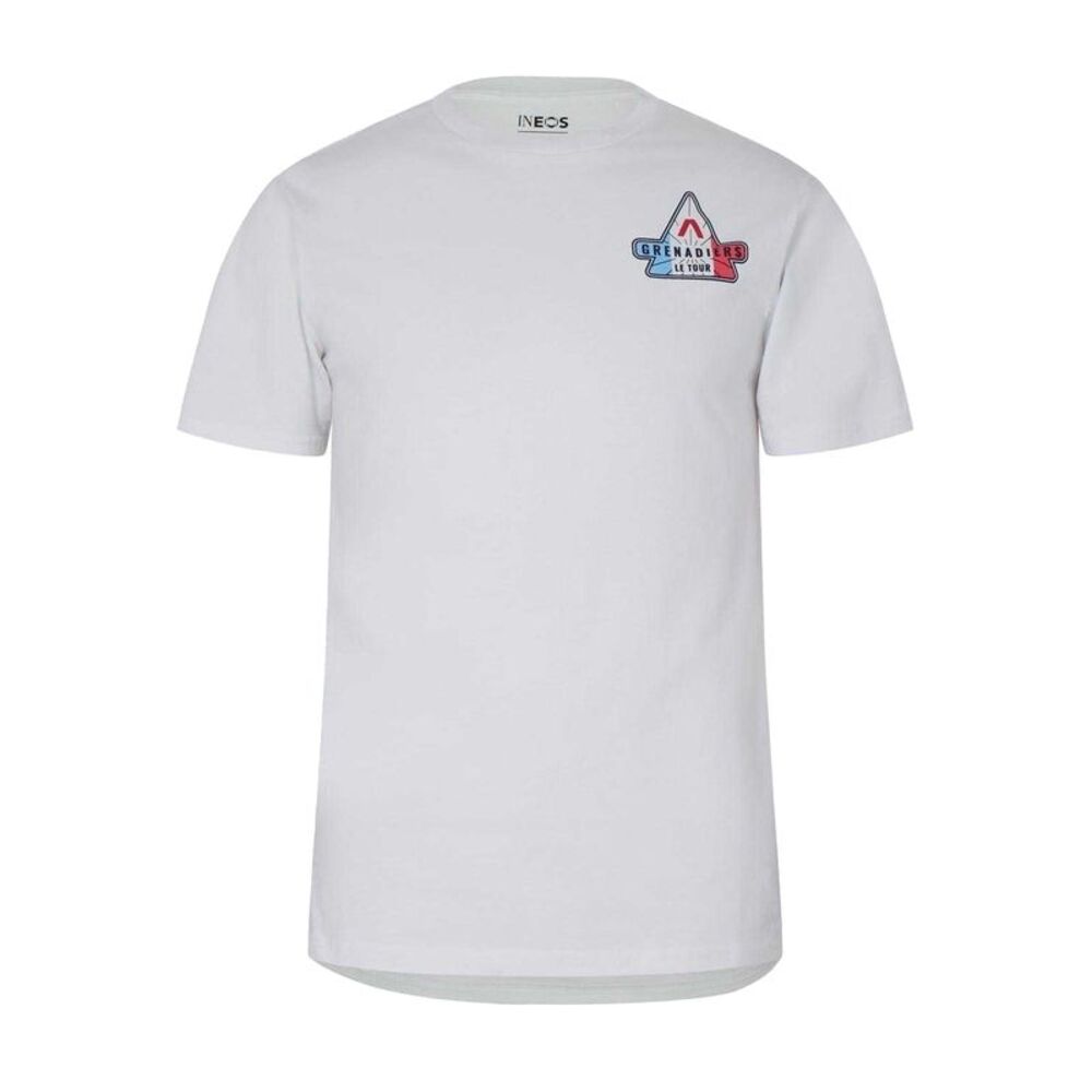 Castore Mens Grenadiers Tour Logo Regular T-Shirt / Brilliant White